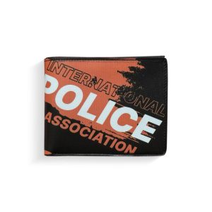 Portofel orange DGR1 POLICE - cu insignă - imagine 1