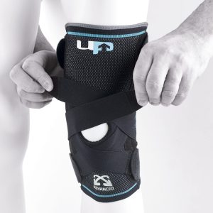 Orteză elastică pentru genunchi cu benzi ajustabile încrucişate Ultimate Performance - imagine 5