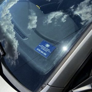 Plăcuță cu număr de telefon - imagine 2