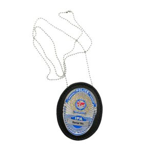 Suport de gât oval – piele naturală - imagine 2